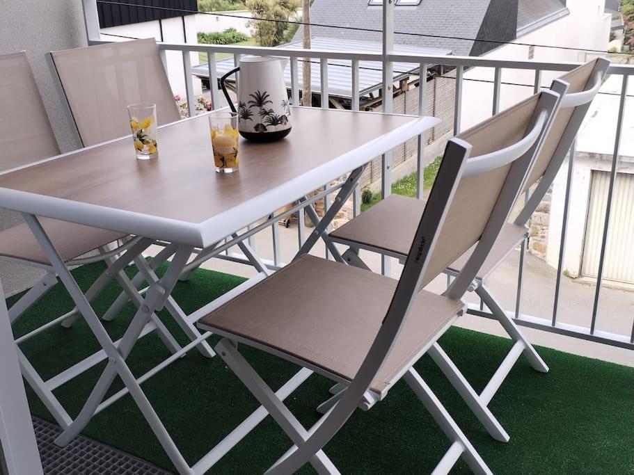 Appartement Neuf Classe, Balcon Et Petite Vue Mer Pleneuf-Val-Andre Buitenkant foto