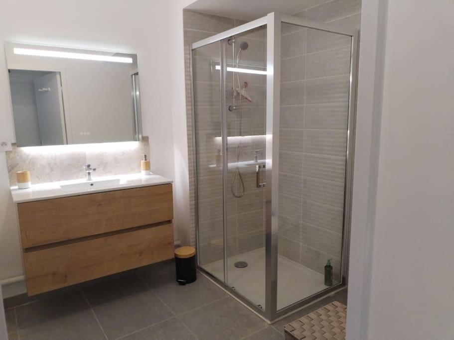 Appartement Neuf Classe, Balcon Et Petite Vue Mer Pleneuf-Val-Andre Buitenkant foto